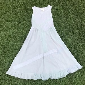 Hendi Gray Frayed Detail Dress